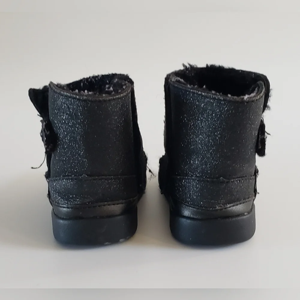 Ugg Toddler Black Sparkle Bootie Size 4 / 5